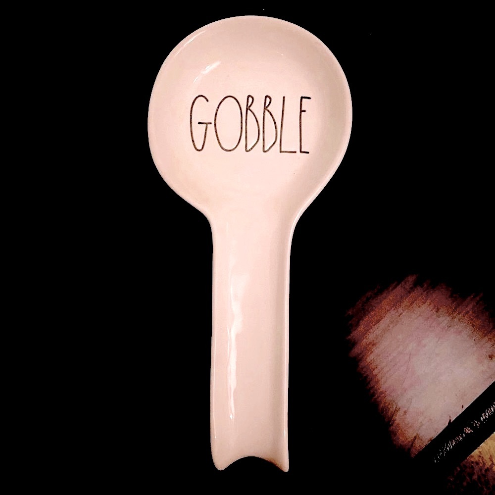 Rae Dunn GOBBLE Utensil/Spoon Holder